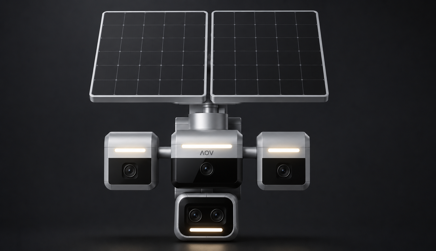 AOVIEW S3 Multi-Lens Solar Camera